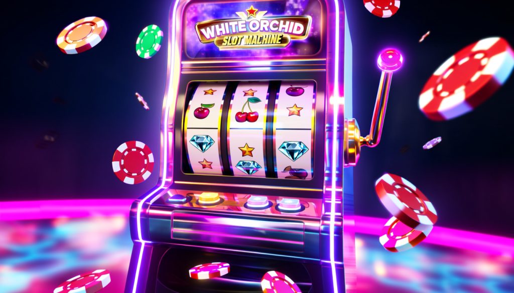 White Orchid Slot Machine
