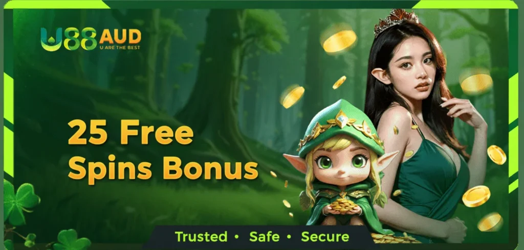 U88 Casino 25 Free Spins Bonus